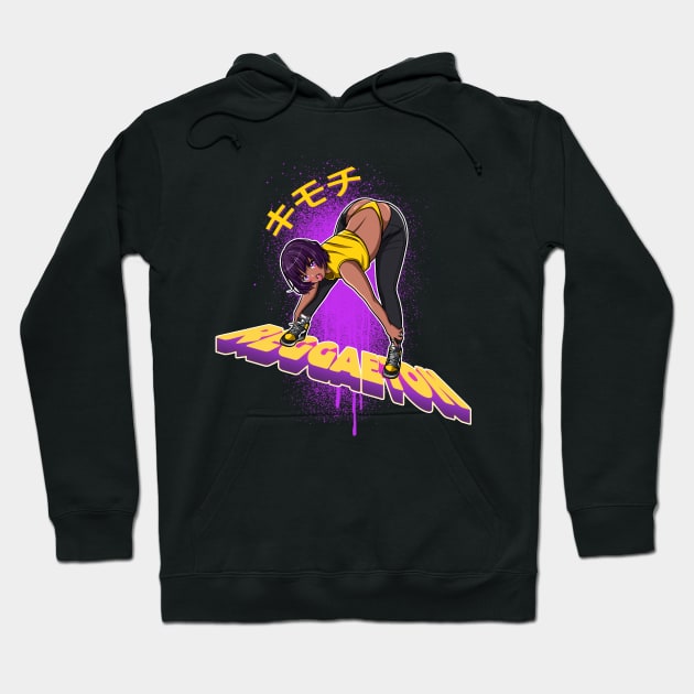 Reggaeton Hoodie by liomal